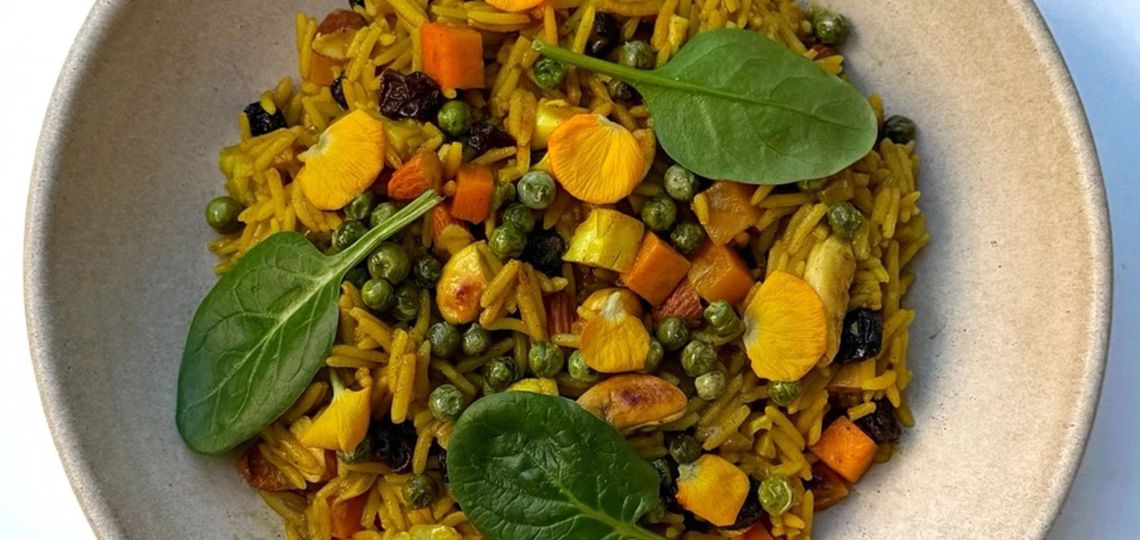Arroz estilo biryani: cuando las especias transforman lo simple