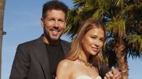 Cholo Simeone y Carla Pereyra