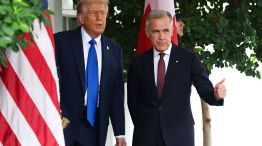 Canada's Prime Minister Mark Carney Meets With Trump At The White House