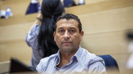 Ramón Flores en su banca 