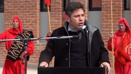 Axel Kicillof desmintió que la mujer detenida por presunto lavado de dinero sea funcionaria de su gobierno