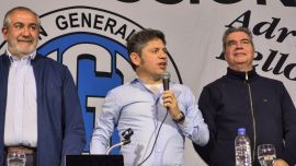 Kicillof desembarcó en Chaco y apuntó contra Milei: "Es el problema de Argentina"