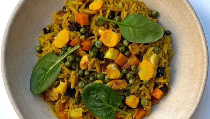 Arroz estilo biryani: cuando las especias transforman lo simple