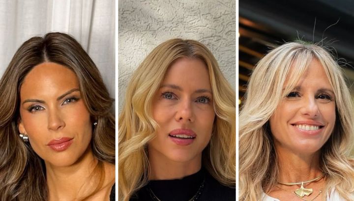 Barby Franco, Nicole Neumann y Mariana Fabbiani coinciden en que las transparencias son el must de esta temporada 