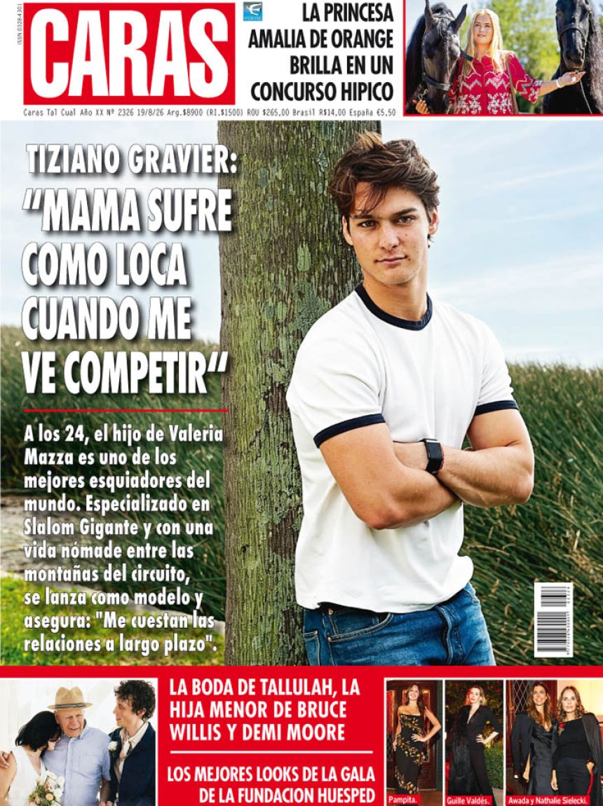 Tiziano Gravier: “Mamá sufre como loca cuando me ve competir”