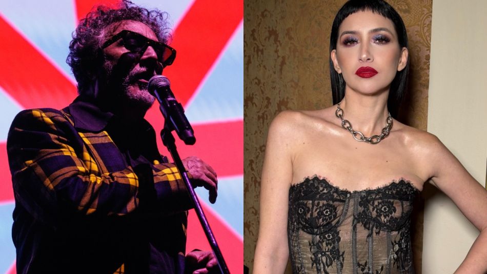 Fito Páez y Sofía Gala