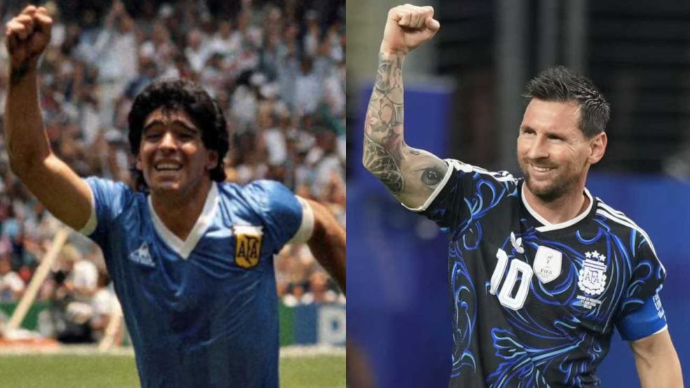 Maradona y Messi 19082026