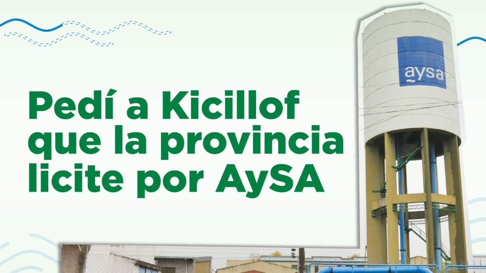 Privatización del servicio de agua y cloacas