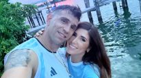 Mandinha y el Dibu Martínez