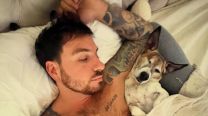 Federico Bal y su perro Kike