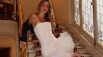Molduras, terciopelo y lujo parisino: así es la habitación donde Tini Stoessel se hospedó para buscar su vestido de novia