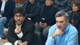 Walter Pasko y su abogado Nicolás Yaguedú