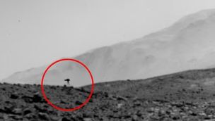 Objeto misterioso en Marte
