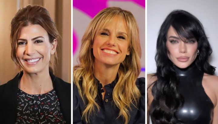 Juliana Awada, Mariana Fabbiani y Emilia Attias coinciden: los jeans oscuros son los nuevos favoritos del invierno