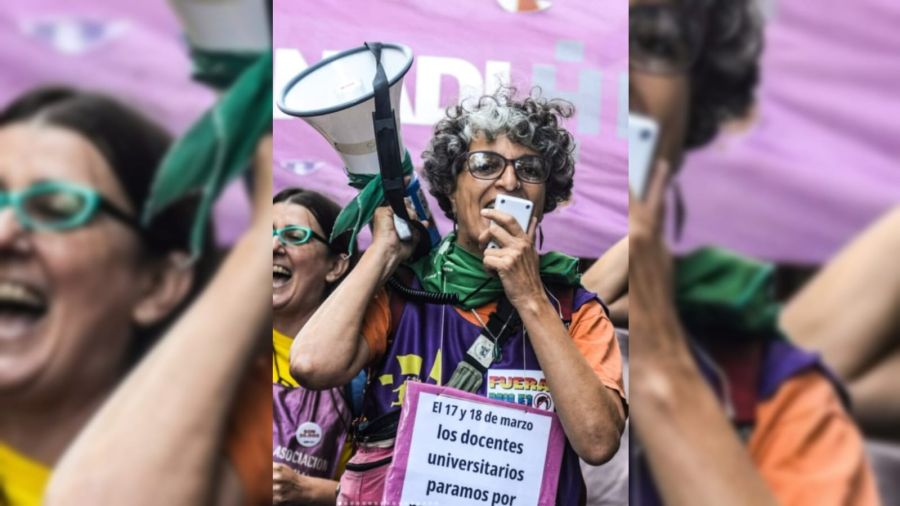 Laura Carboni, secretaria general de la AGD-UBA: “El salario de un docente universitario es menor a una jubilación mínima”