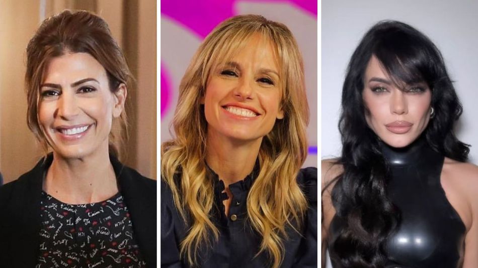 Juliana Awada, Mariana Fabbiani y Emilia Attias