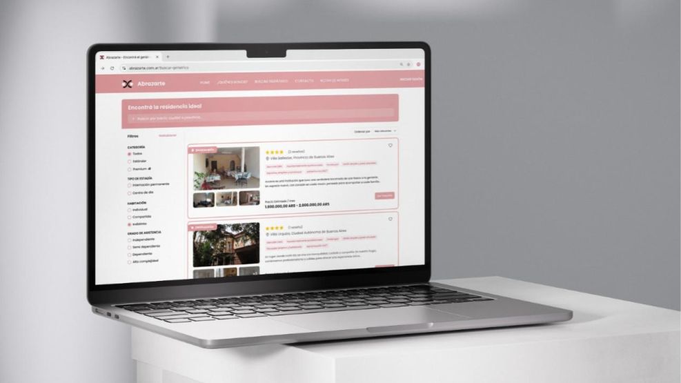 Abrazarte: la plataforma que busca transformar la forma de encontrar residencias para adultos mayores