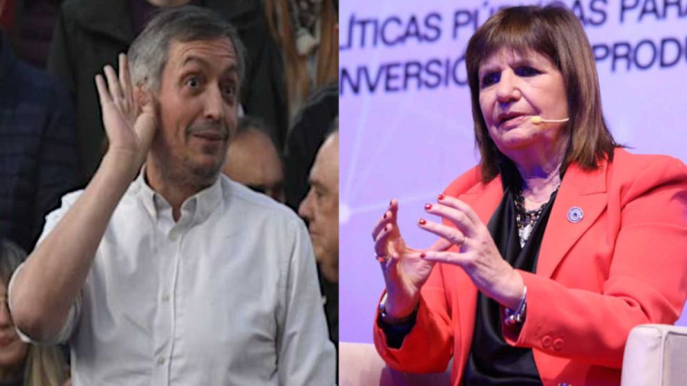 Máximo Kirchner y Patricia Bullrich 20082026