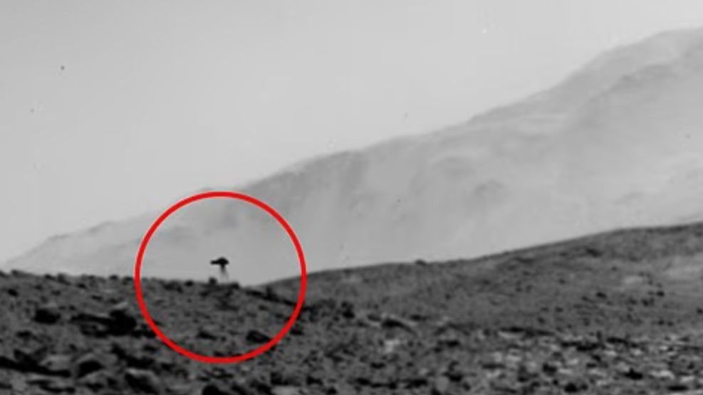 Objeto misterioso en Marte