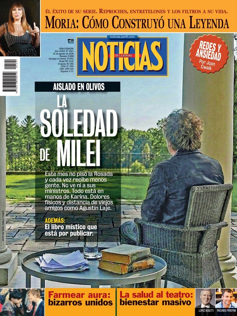 La tapa de NOTICIAS | Foto:Cedoc