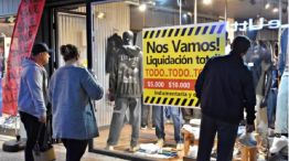 locales cerrados en la peatonal de Corrientes