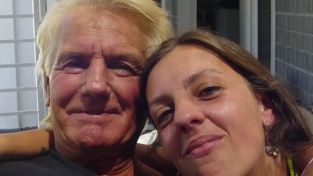 Sergio Denis y su hija, Bárbara Hoffman