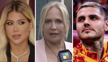 Wanda Nara, Nora Colosimo y Mauro Icardi