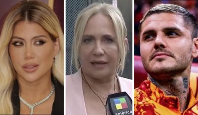 Wanda Nara, Nora Colosimo y Mauro Icardi