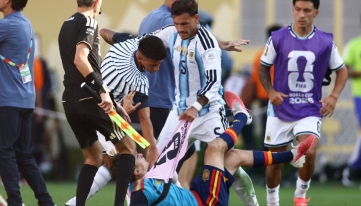 Leandro Paredes en la Final del Mundo