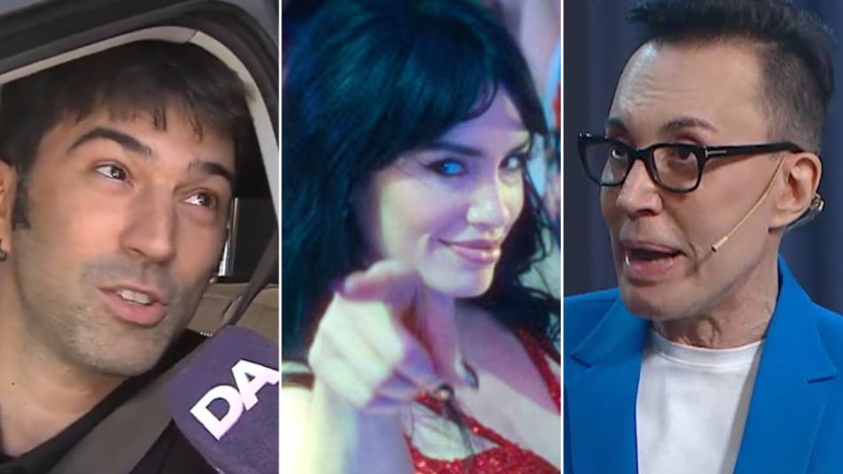 Pedro Rosemblat, Lali Espósito y Marcelo Polino