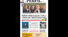 La tapa del Diario PERFIL del sábado 22 de agosto de 2026