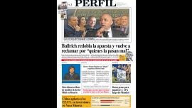 La tapa del Diario PERFIL del sábado 22 de agosto de 2026