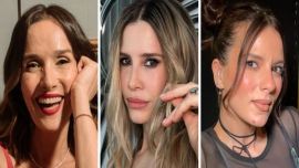 De Natalia Oreiro y Guillermina Valdés a Gimena Accardi: las famosas apuestan al curtain bangs para renovar sus looks