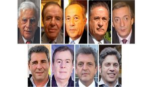 ‘UNITARIOS’ Y ‘FEDERALES’. Choque del interior con el puerto: Cafiero y Menem; Rodríguez Saá, Duhalde y Néstor Kirchner; hoy Uñac y Zamora más Massa y Kicillof.