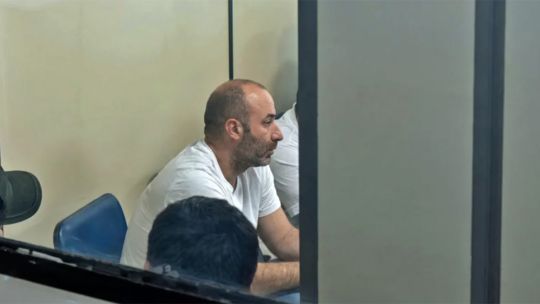 Deprimido, y con duros 6 meses por delante, Cerimedo pasó su primera noche en la prisión de Palmasola
