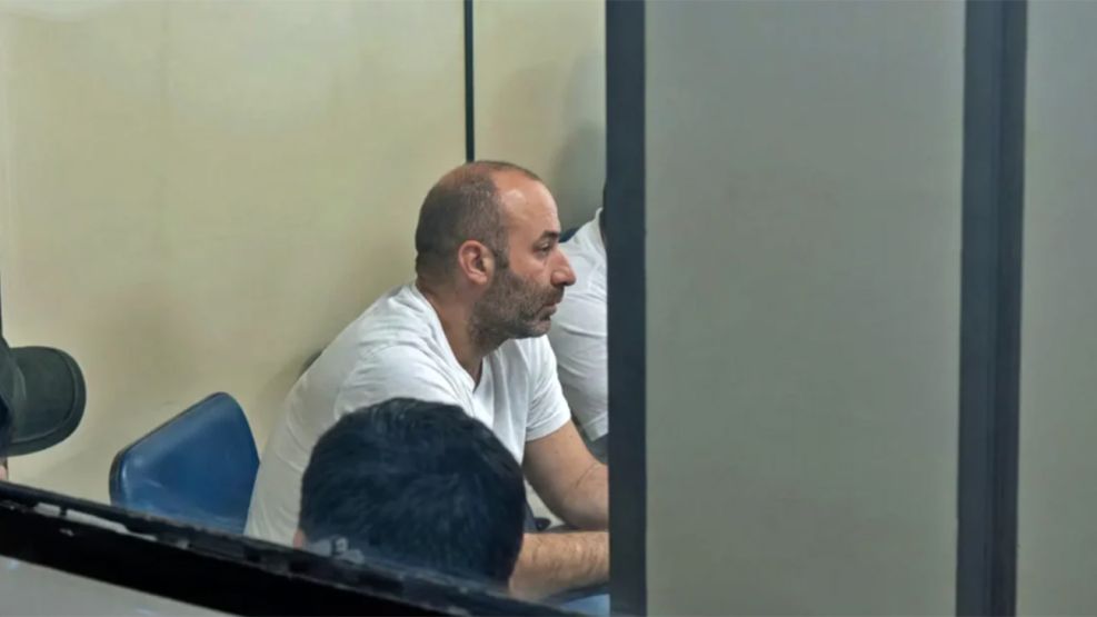 Cerimedo, en la audiencia que lo envió a prisión preventiva por 6 meses. 