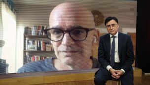 Javier Auyero, con Jorge Fontevecchia en Periodismo Puro.