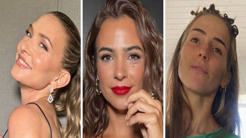 Andrea Bursten, Agustina Cherri y Ámbar de Benedictis 