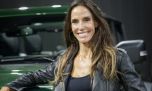 María Susini deslumbró con su look lencero en el color de la temporada 