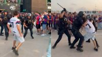 Represión en Barcelona