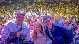 Q’Lokura y la intendenta Adela Arning.