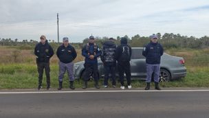 Dos de los cuatro formoseños capturados