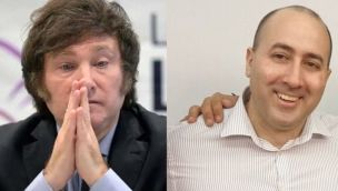 Javier Milei y Fernando Cerimedo