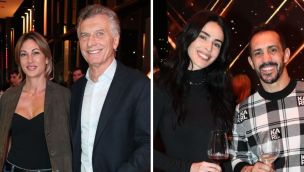 Mauricio Macri y Lola Teuly, José Chatruc y Priscila Crivocapich