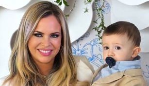 Alejandra Maglietti y su hijo Manu
