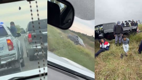 Persecución de película en Chaco: secuestraron dos camionetas robadas y hay dos prófugos