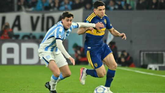 Racing vs Boca, por el Torneo Clausura 2026