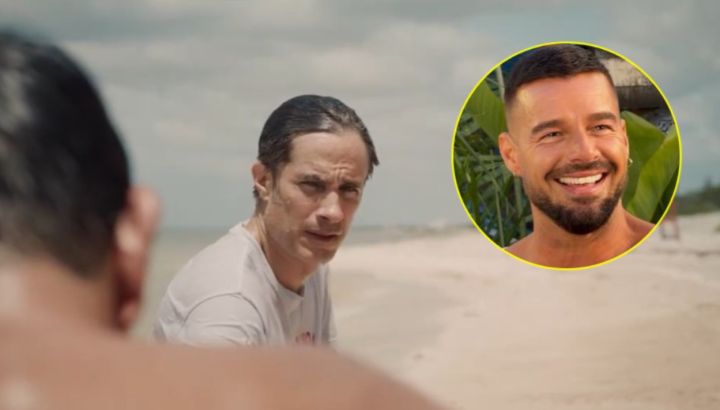 Presentan el primer vistazo a Ricky Martin en "Hombre al Agua", la nueva película de Gael García Bernal