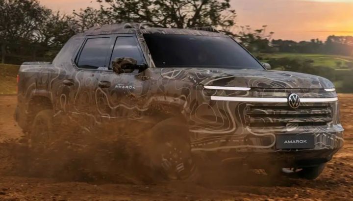 Nueva Volkswagen Amarok 2027: la pick-up ya fue presentada, aunque continùa camuflada