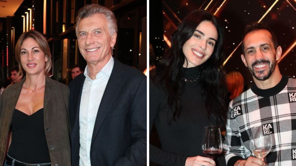 Mauricio Macri y Lola Teuly, José Chatruc y Priscila Crivocapich